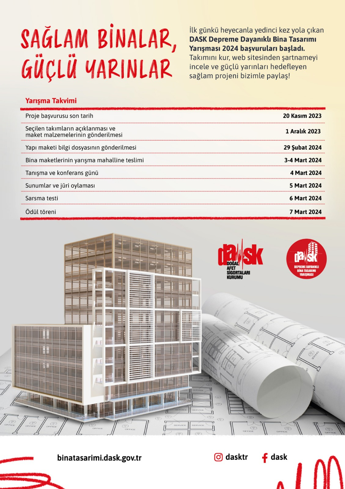 DASK Bina Tasarım Yarışması 2024