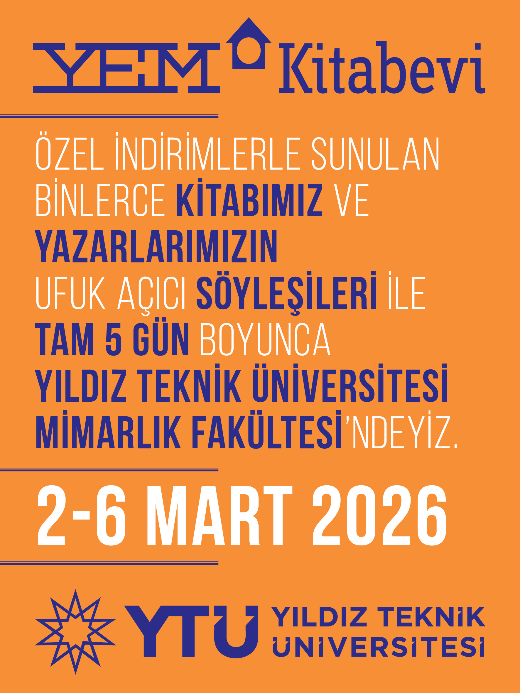YEM Kitabevi (02-06 Mart)